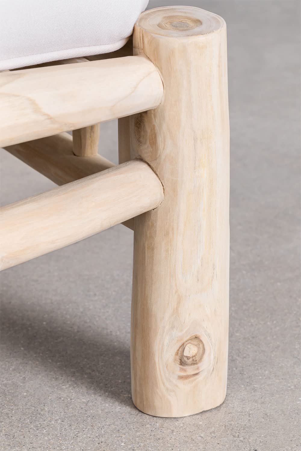 Sklum Narel divano 2 posti senza braccioli teak