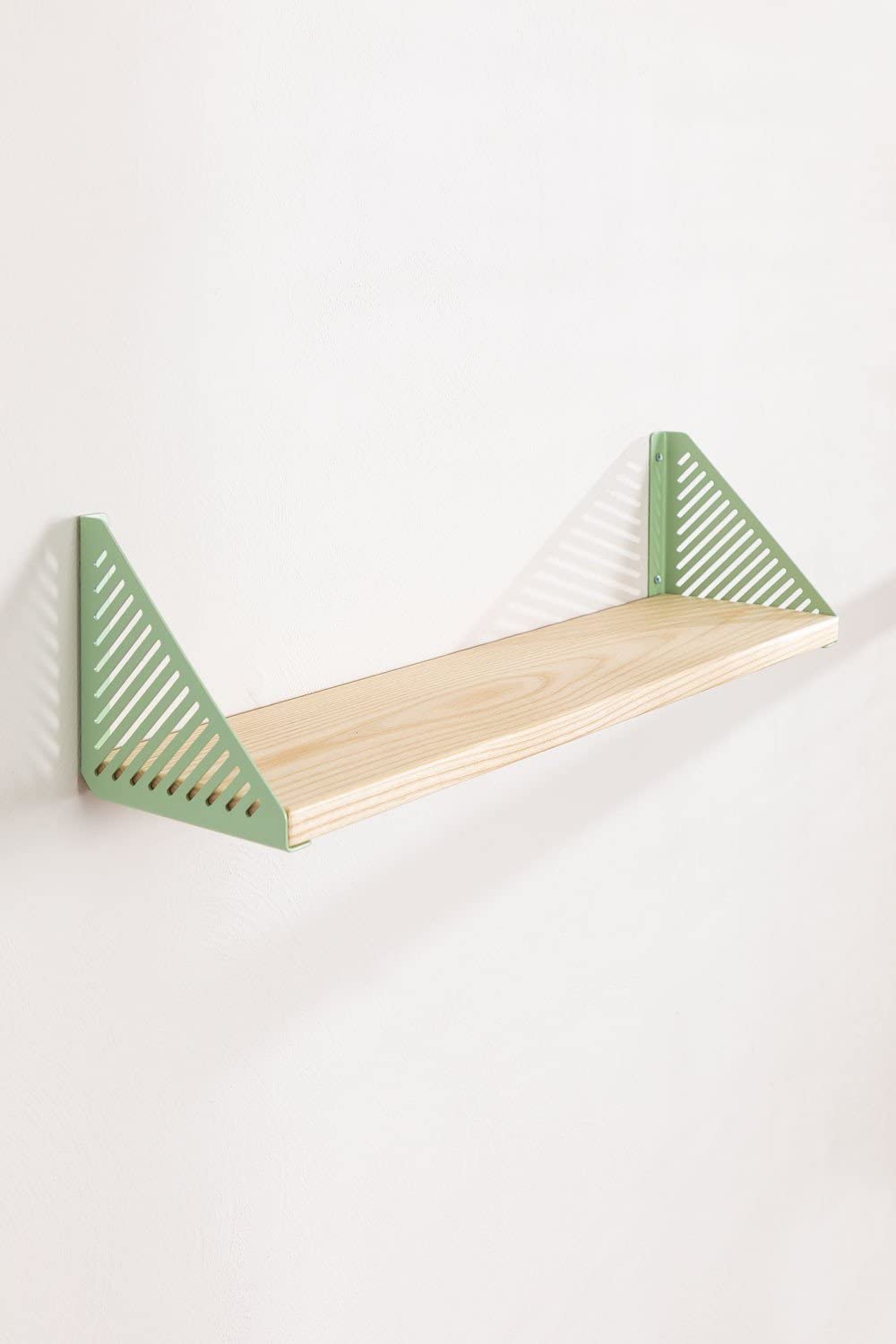 Sklum Etmu Celadon 60,5 cm Scaffale in Legno e Acciaio