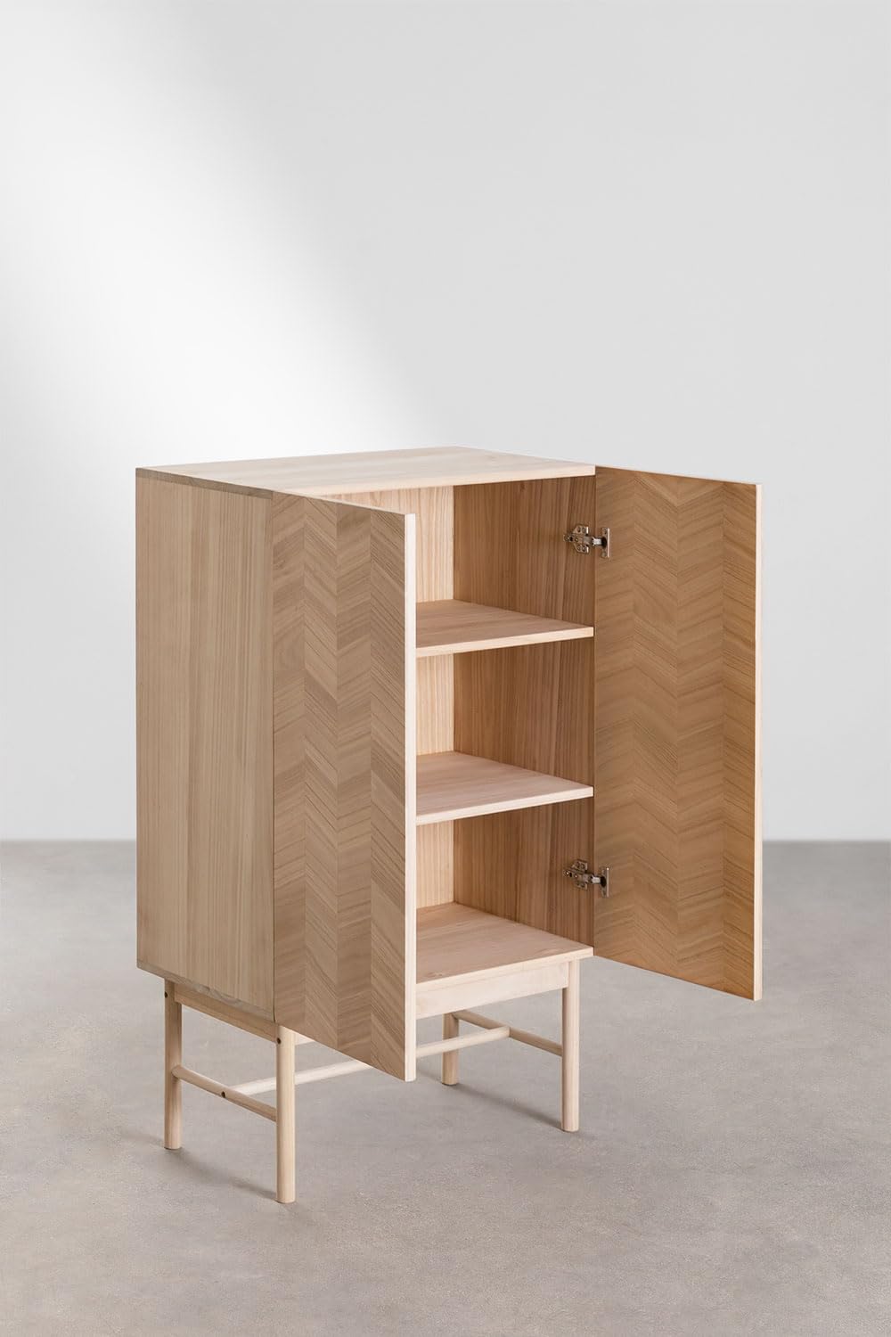 Sklum Garrik armadio in legno paulownia 70 cm