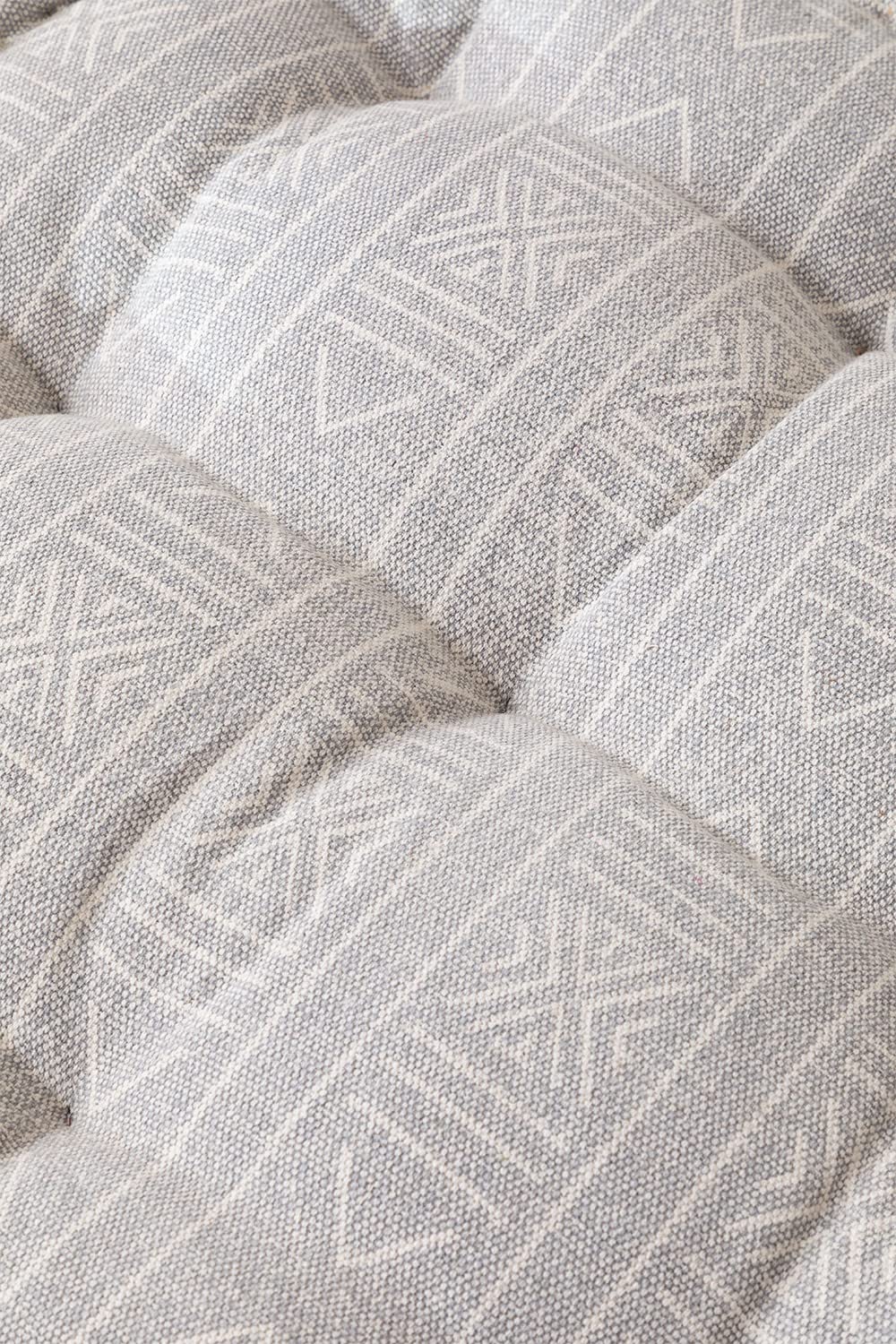 Sklum Yebel Etnico Celeste pouf divano modulare cotone