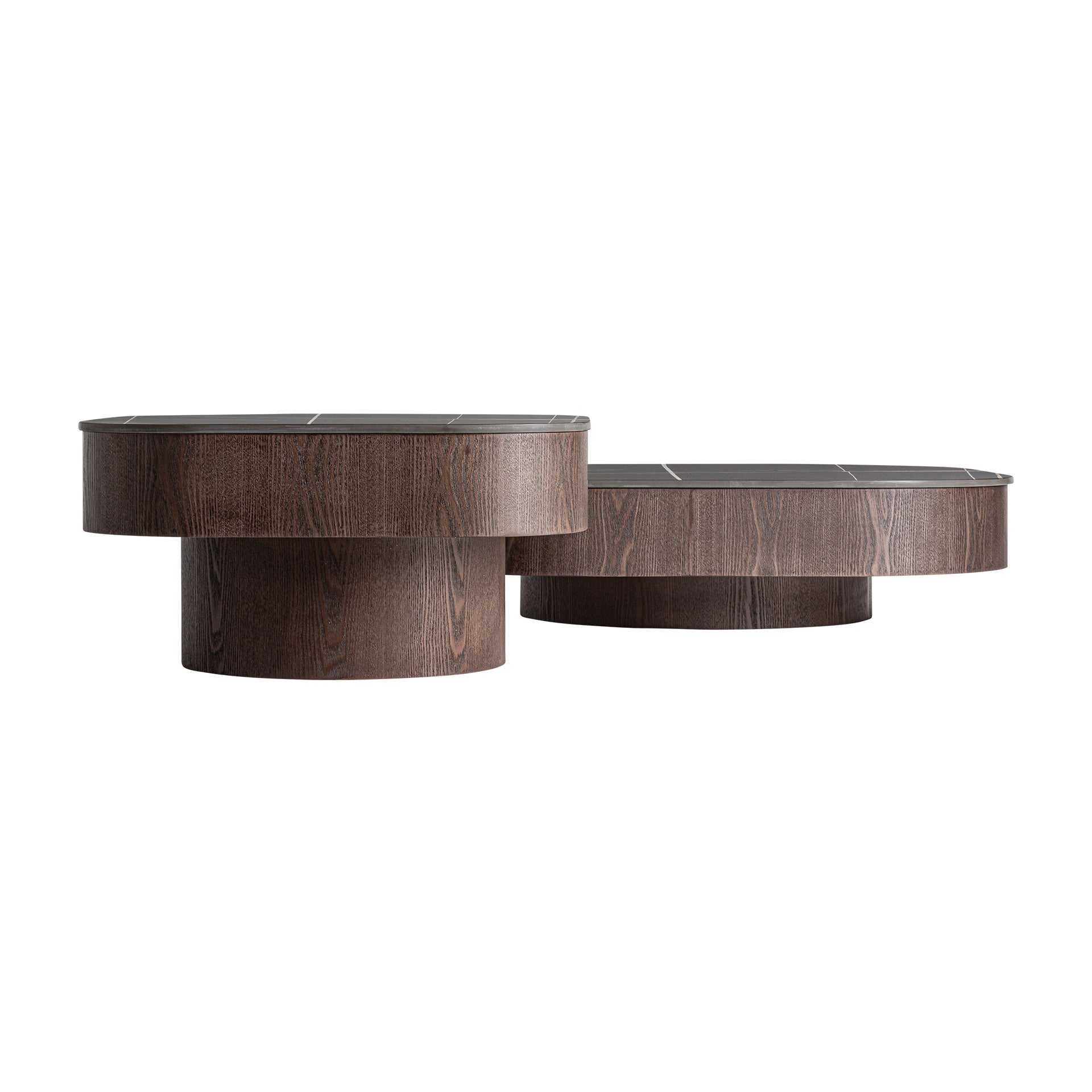 Bambua Neufs tavolino 100x100 marmo nero