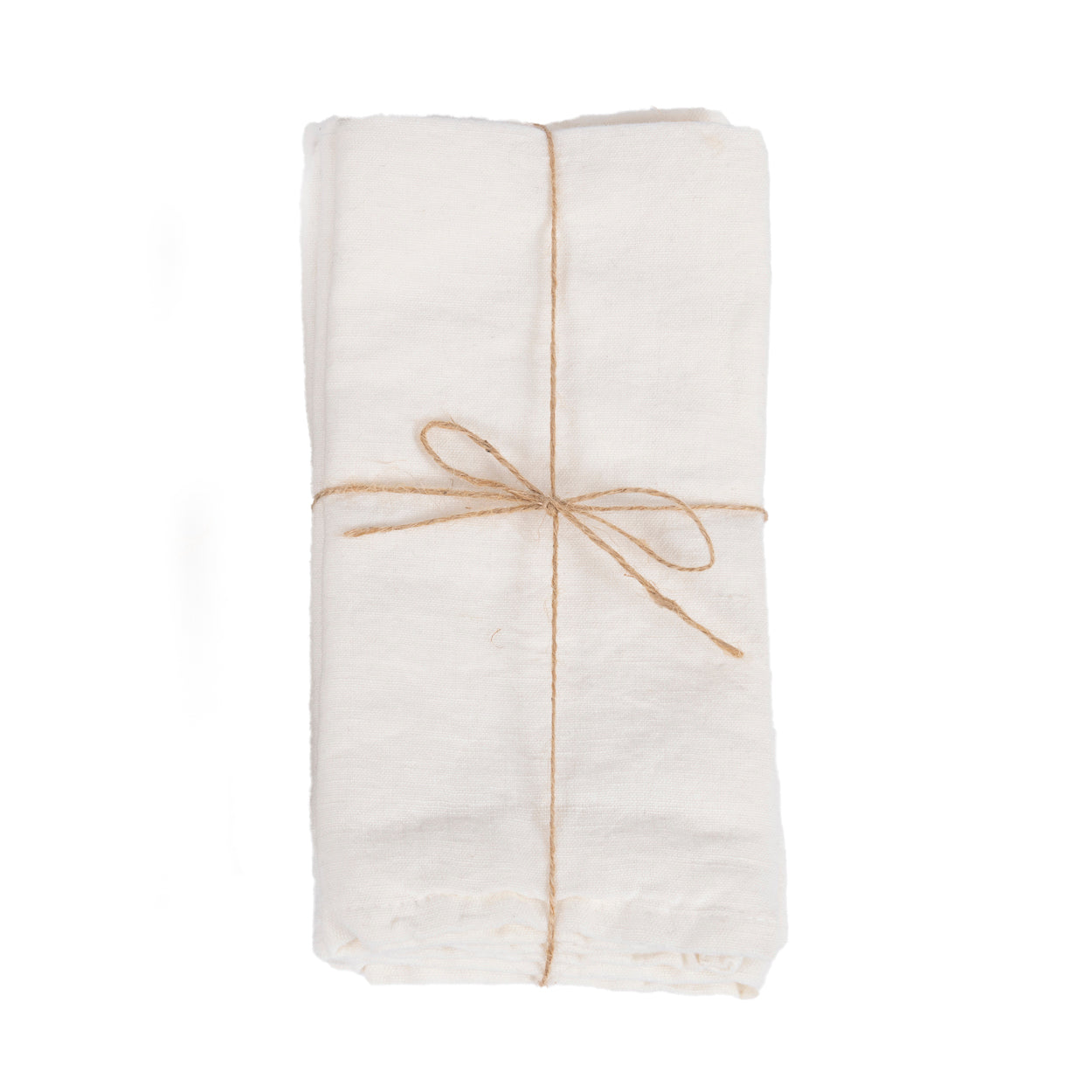 Bambua Linen Napkin tovagliolo lino bianco