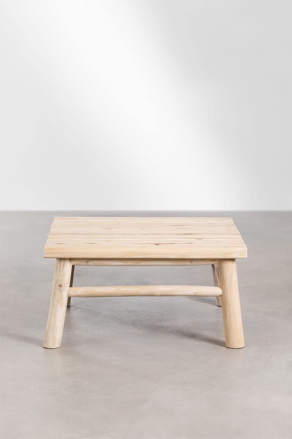 Sklum Narel tavolino soggiorno teak 80x80 cm