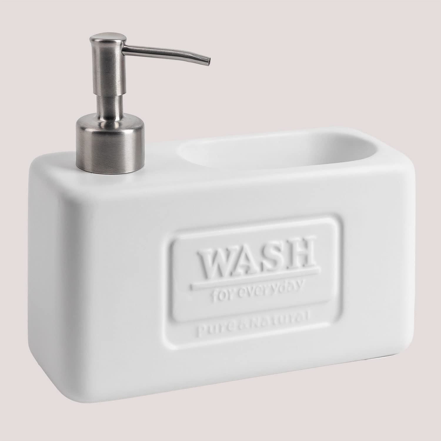 Sklum Yaddiel dispenser sapone cucina in ceramica