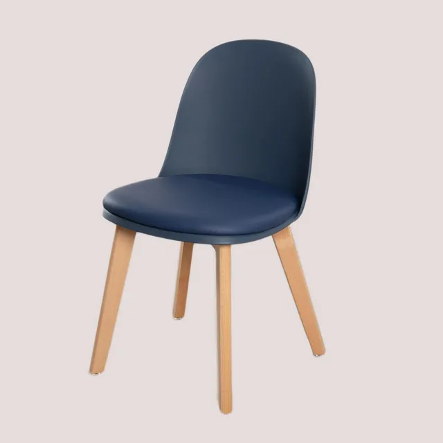 Sklum Belyna sedia da pranzo in similpelle 80x44x45 cm