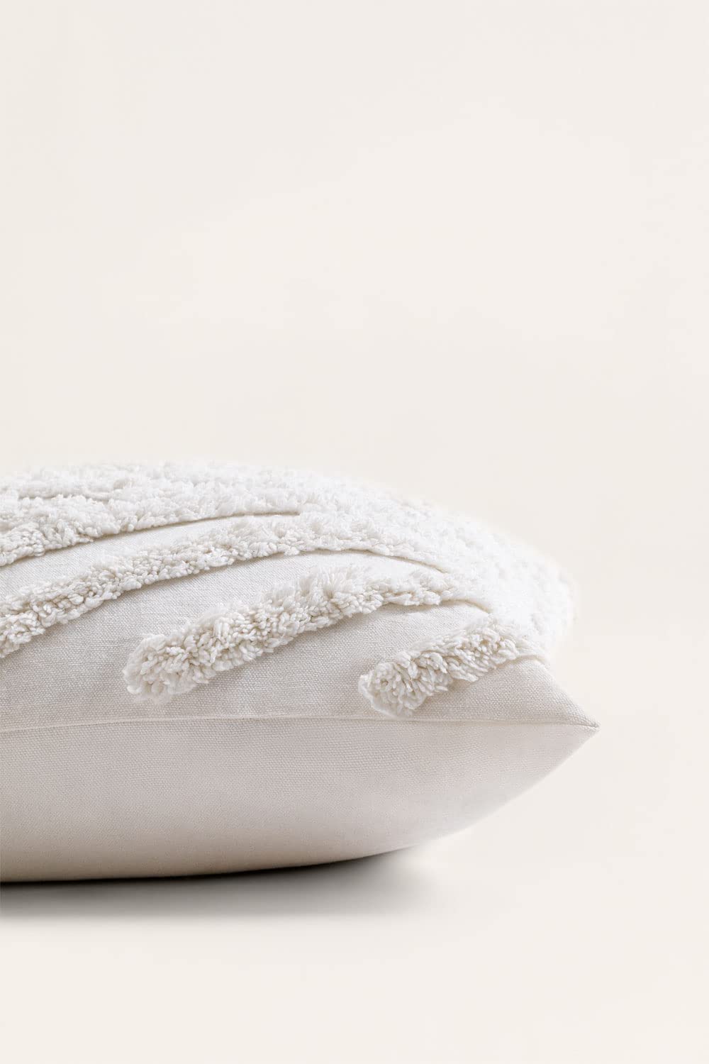 Sklum Nidia Cuscino Quadrato Cotone 45x45 Bianco