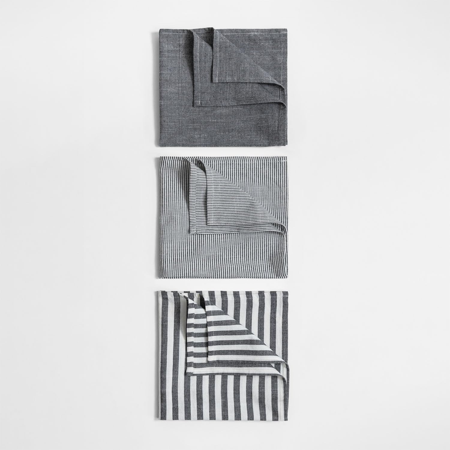 Sklum Anellia set 3 strofinacci cucina in cotone