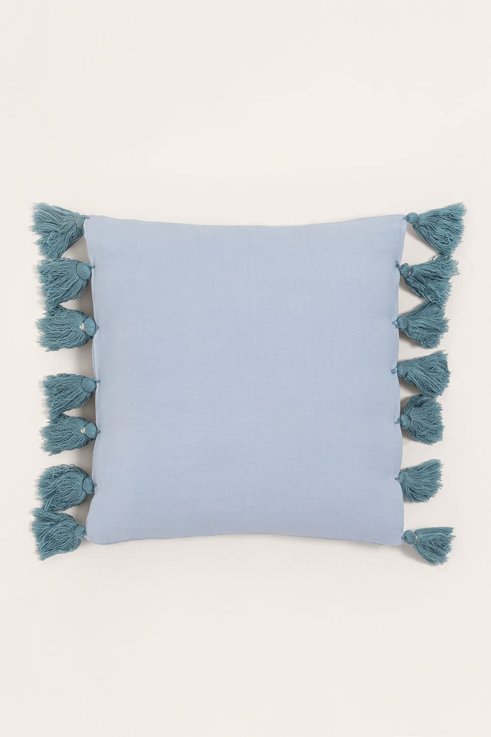 Sklum Tuis cuscino quadrato 40x40 blu cotone