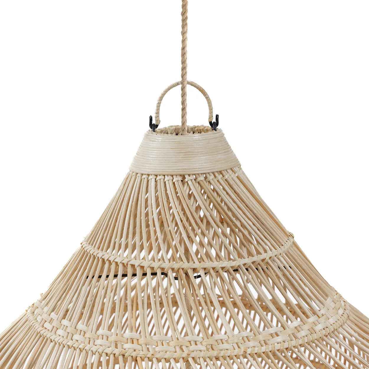 Bambua The Drop Pendant Natural L lampadario rattan