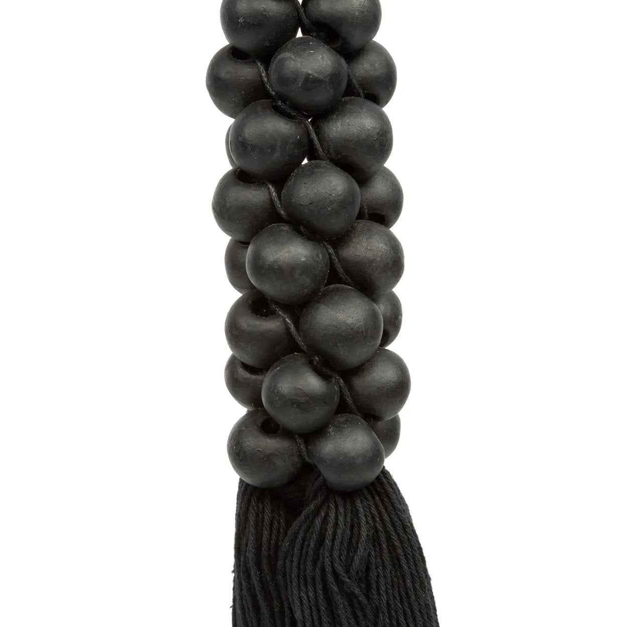 Bambua Wooden Beads nappa nera legno cotone