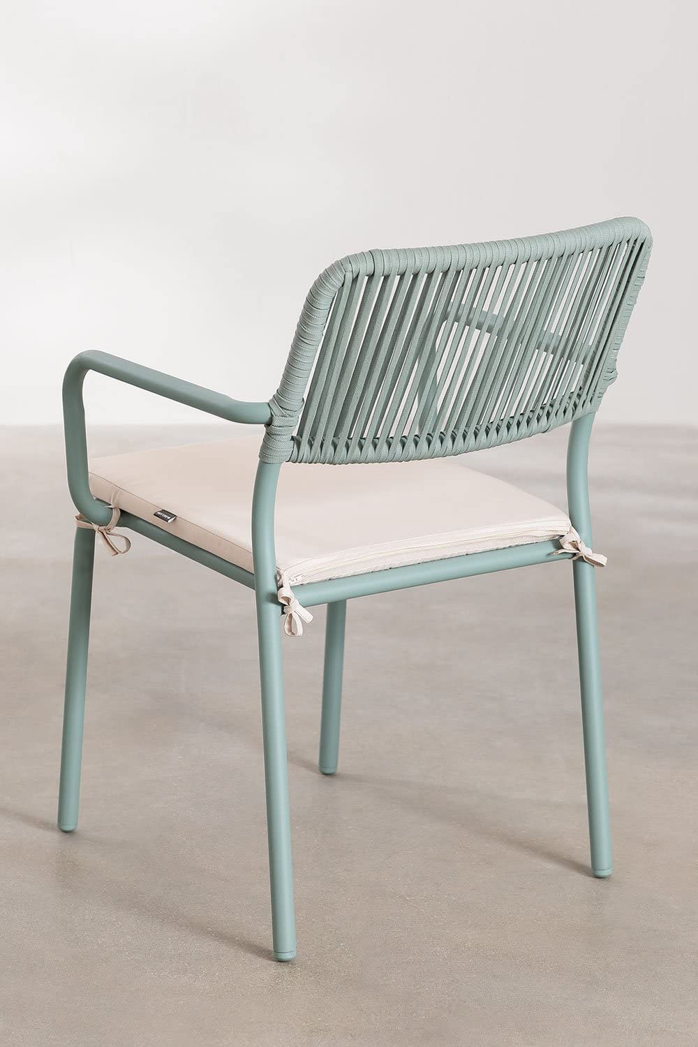 Sklum Arhiza Celadon Sedia da Giardino Impilabile Verde