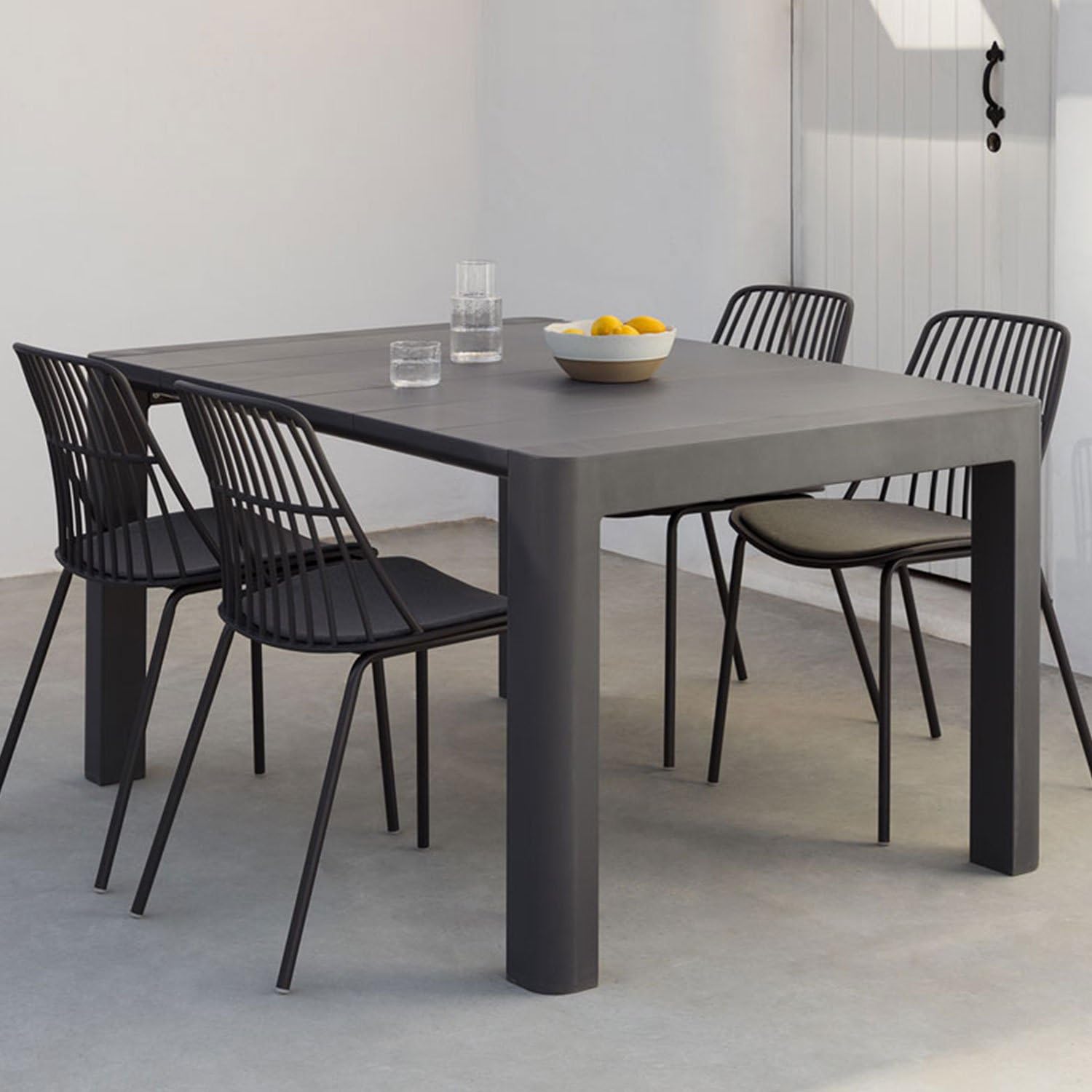 Sklum Arnadine Maeba set tavolo sedie giardino 140x100 4 posti