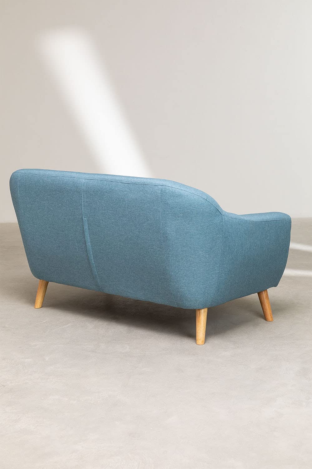 Sklum Aktic Divano 2 Posti in Lino Blu Niagara 148 cm