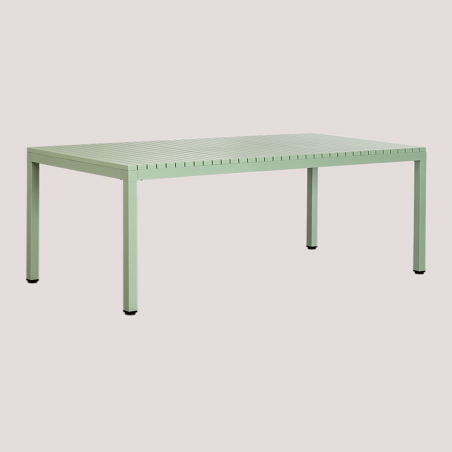 Sklum Marti tavolo da giardino alluminio 210x100 celadon