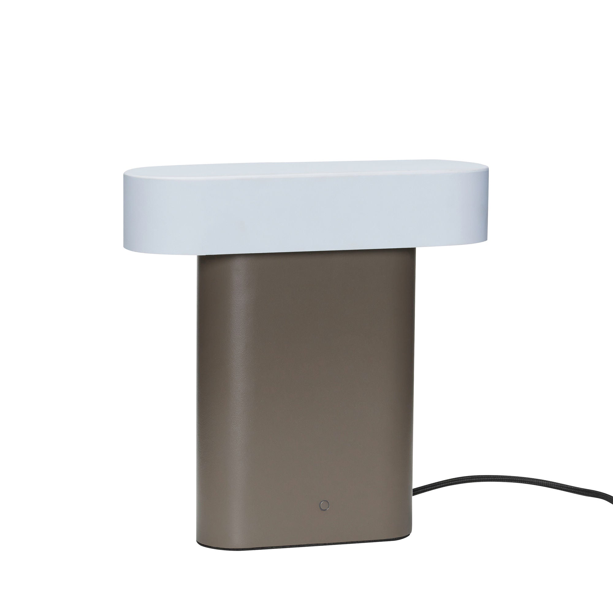 Bambua Sleek lampada da tavolo marrone LED dimmerabile