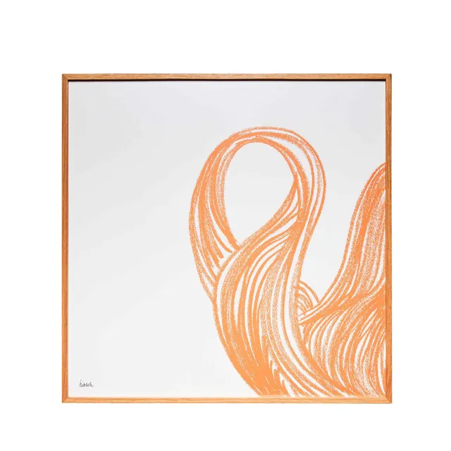 Bambua Hello cornice 80x80 rovere naturale
