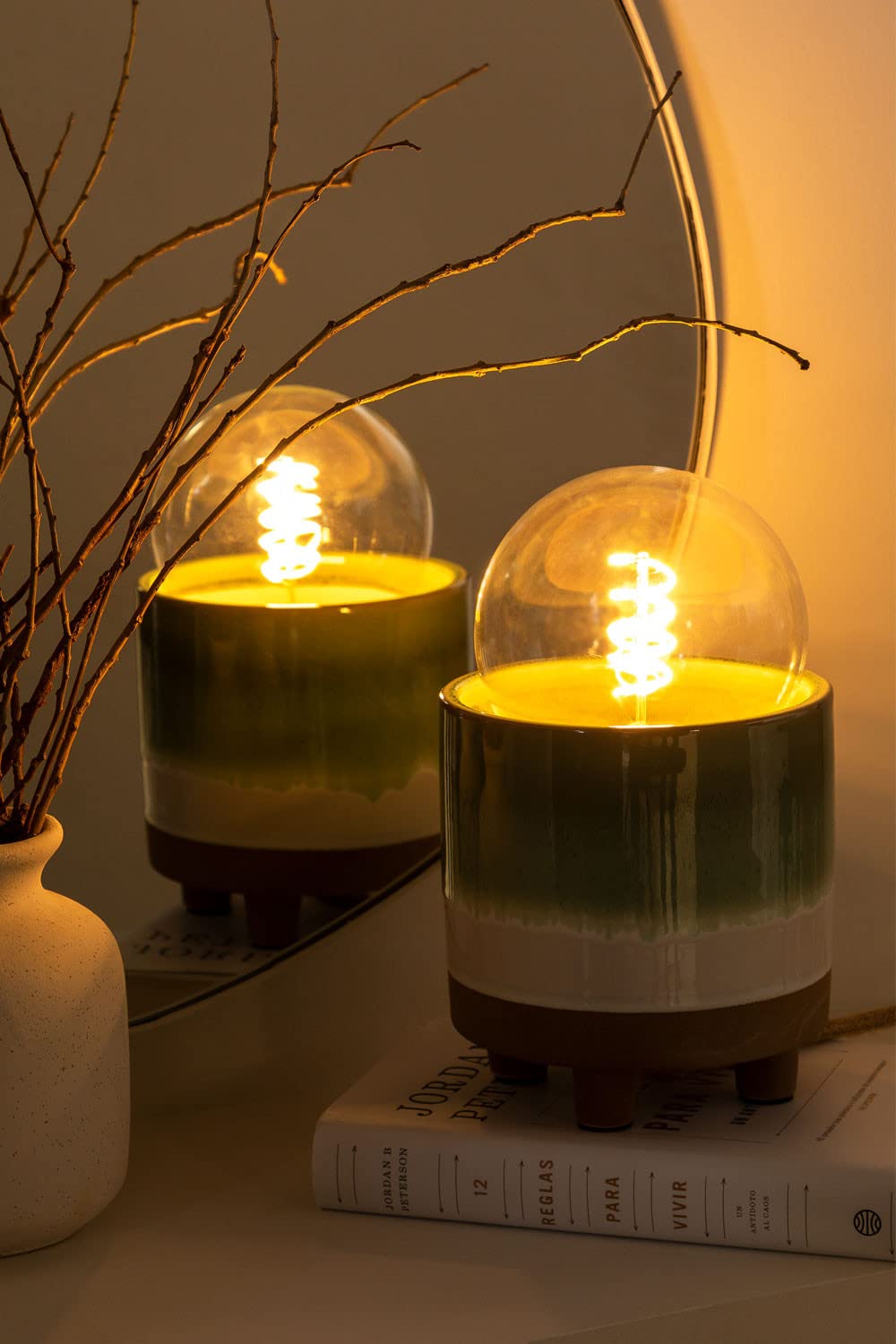 Sklum Breddi lampada da tavolo in ceramica 15 cm