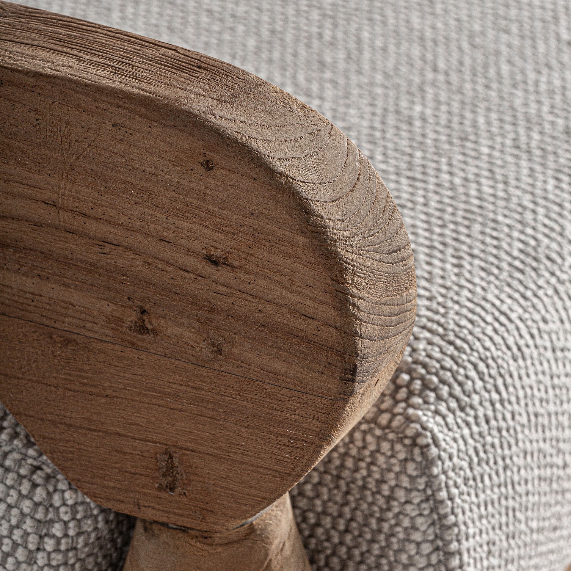 Bambua Jodphur divano in teak riciclato grigio