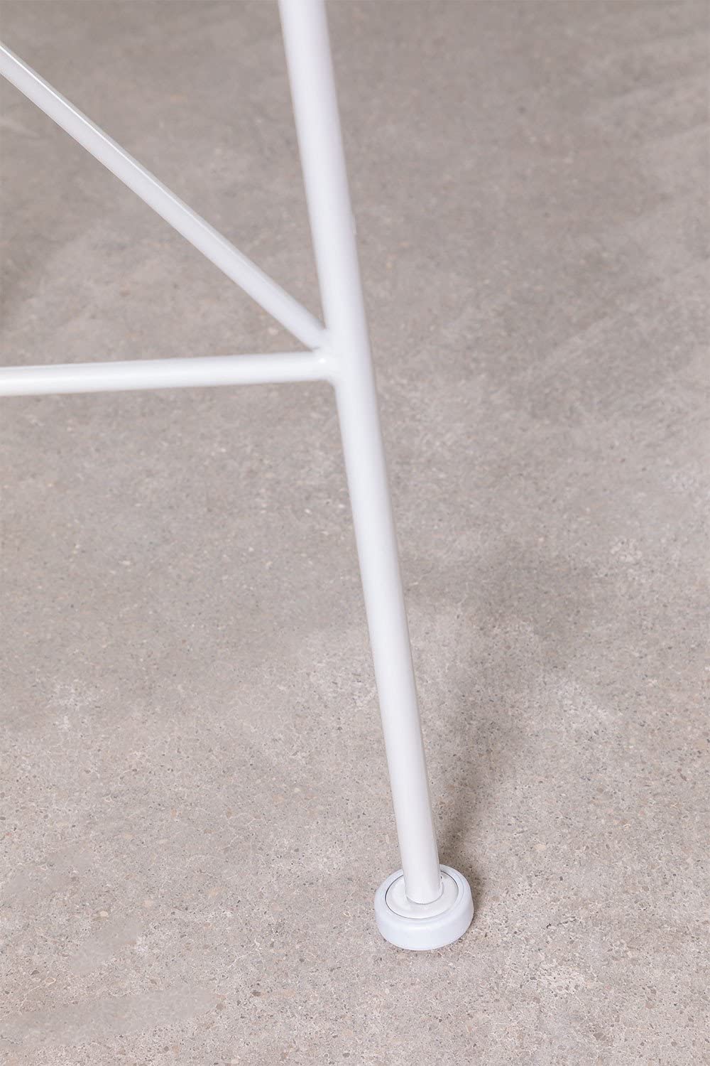 Sklum New Acapulco White tavolino bianco Ø44 cm