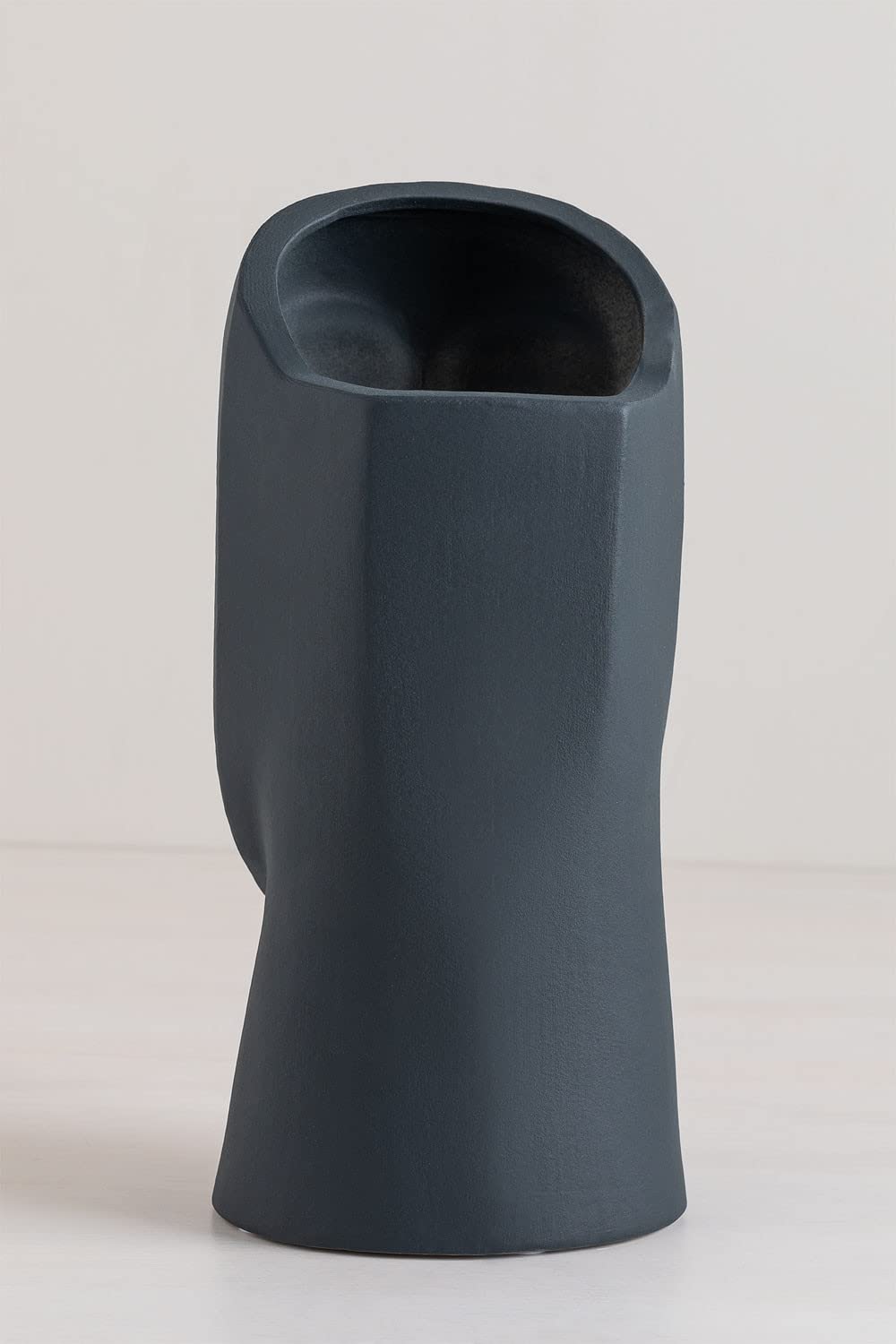 Sklum Cedric vaso in ceramica grigio blu 31 cm