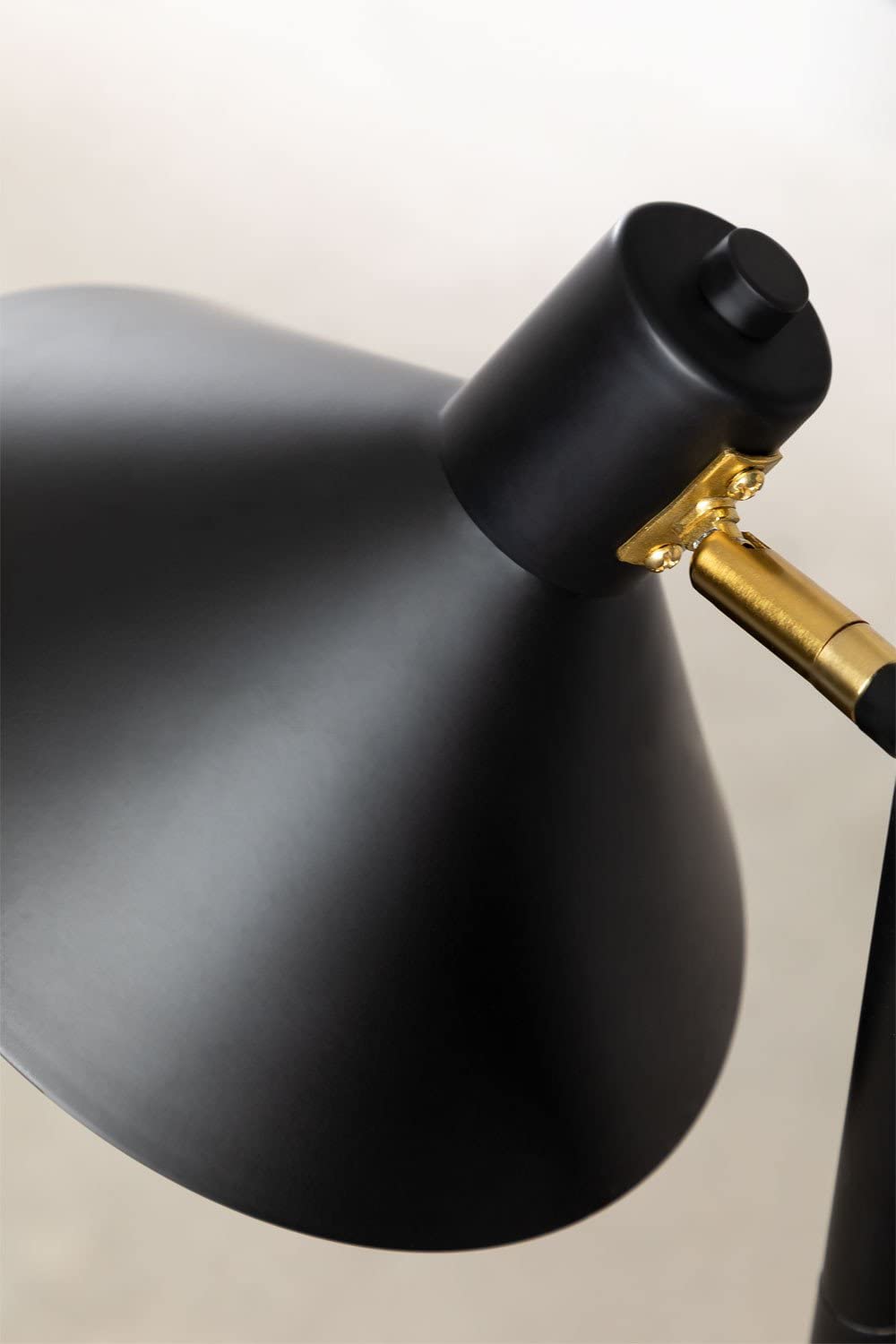 Sklum Maurice piantana ferro nero 160 cm 3 luci