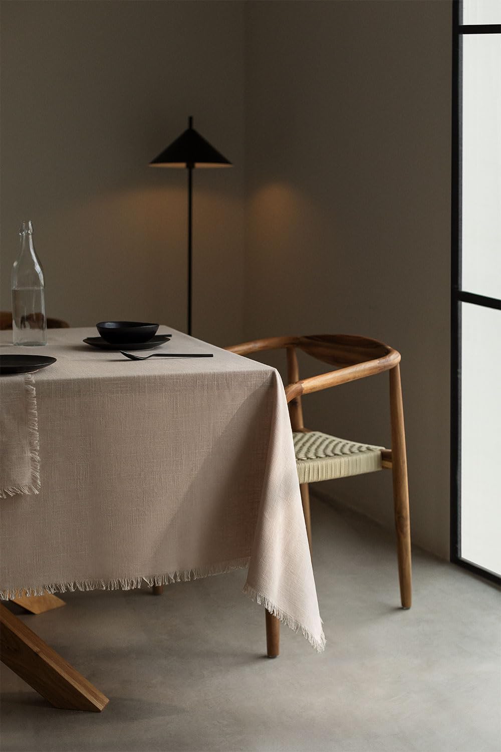 Sklum Nedeliya Tovaglia Cotone 140x240 cm con Frange