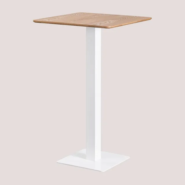 Sklum Espresso Tavolo Alto Bianco 60 cm