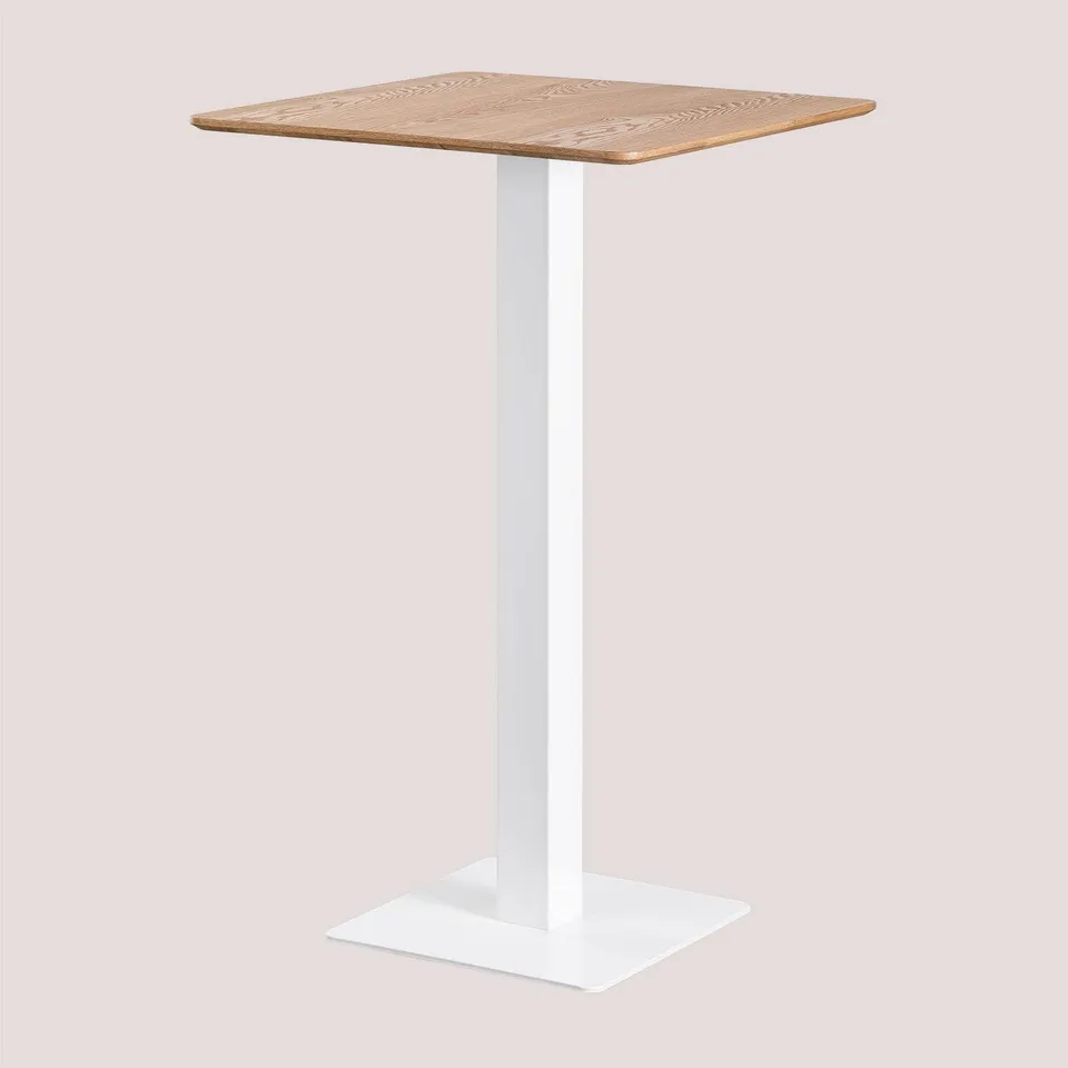 Sklum Espresso Tavolo Alto Bianco 60 cm