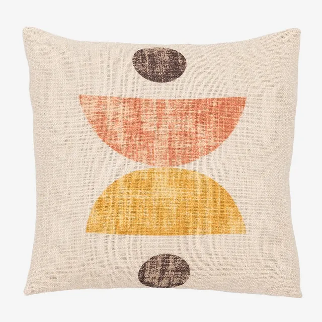 Sklum Safiro Cuscino Quadrato Cotone 45x45 Multicolore