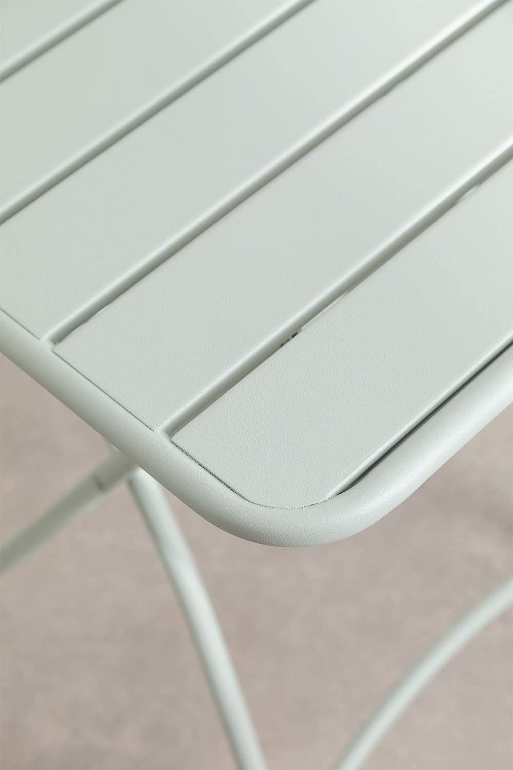 Sklum Janti tavolo da giardino 60x60 pieghevole acciaio
