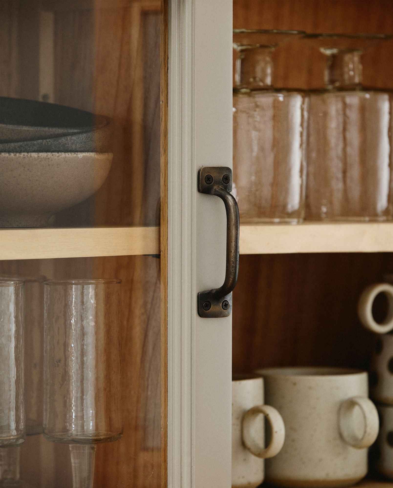 Nordal Viva pensile 2 ante in legno grigio
