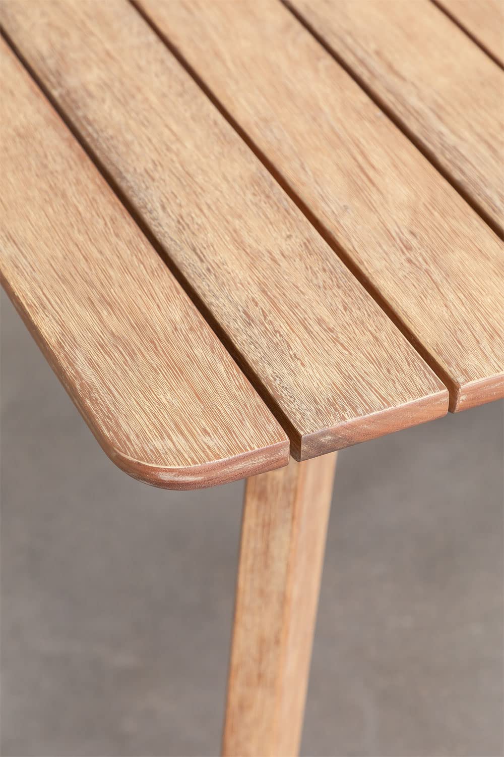 Sklum Naele Tavolo Giardino Quadrato 90x90 Eucalipto