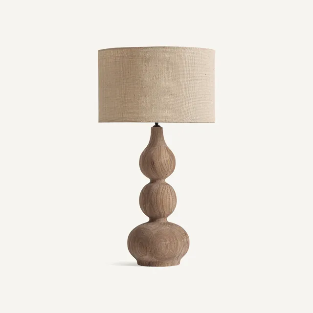 Bambua Touches lampada da tavolo mango iuta