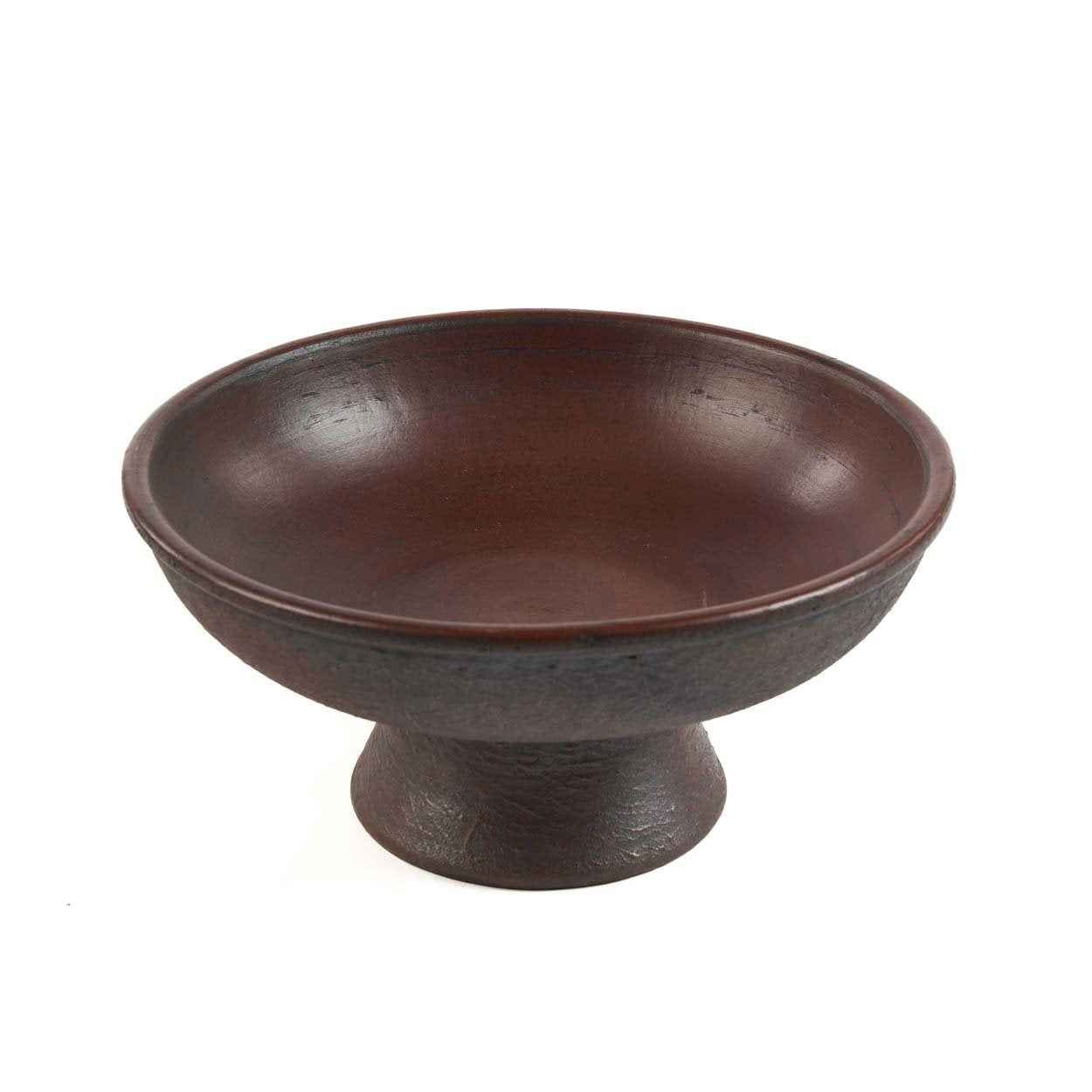 Bambua Ethnic ciotola portafrutta terracotta M