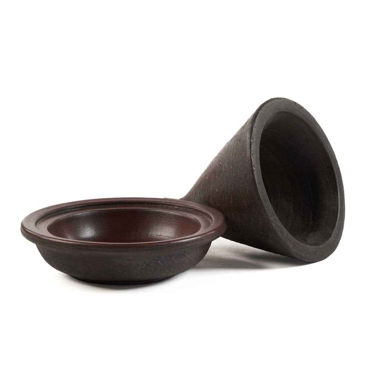 Bambua Ethnic Cone tajine terracotta