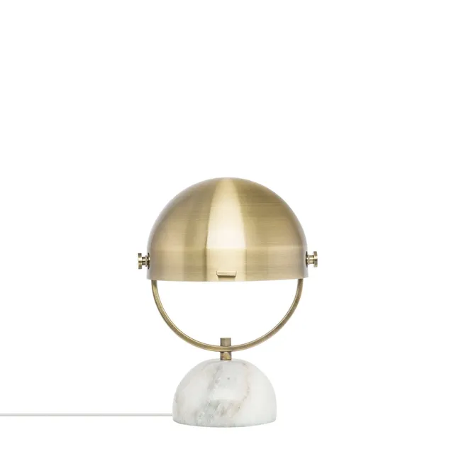 Sklum Eclipse lampada dorata marmo e ferro