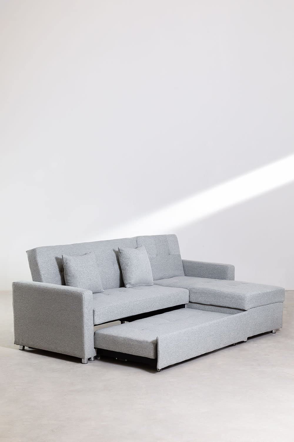 Sklum Duom divano letto 3 posti lino chaise longue