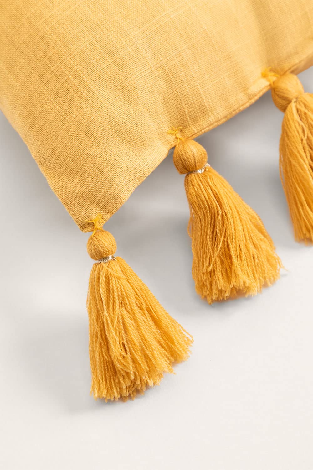 Sklum Tuis cuscino 40x40 cm giallo curry in cotone