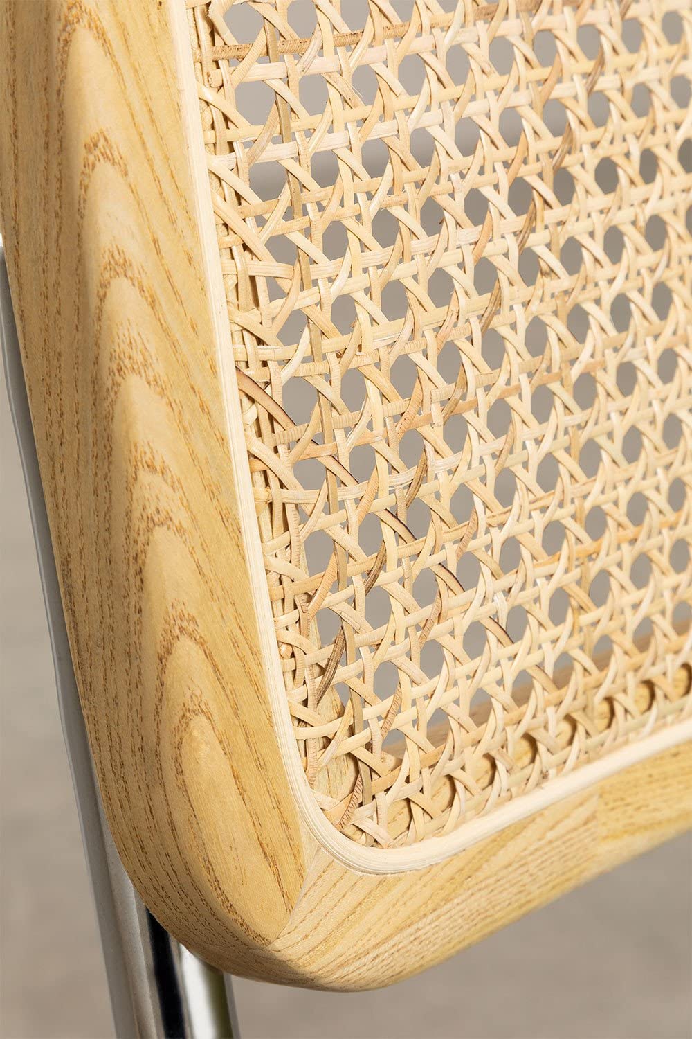 Sklum Tento sedia da pranzo similpelle rattan
