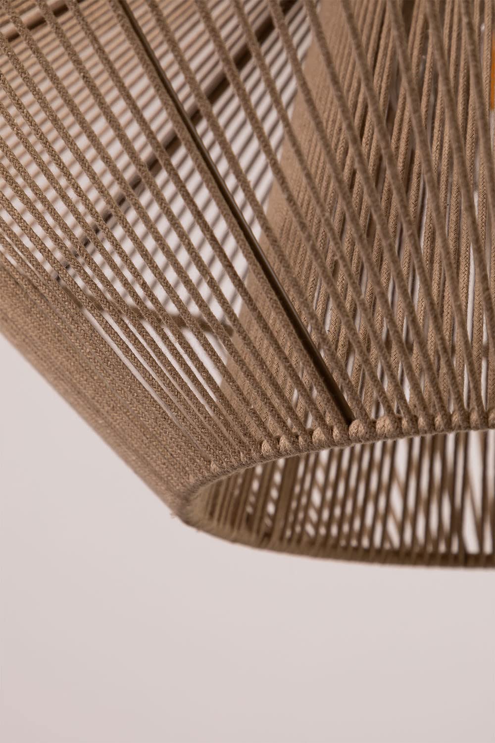 Sklum Ufo lampada a sospensione 50 cm corda di cotone