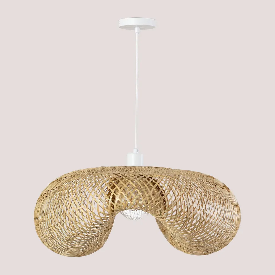 Sklum Kariba lampada a sospensione bambu 78 cm