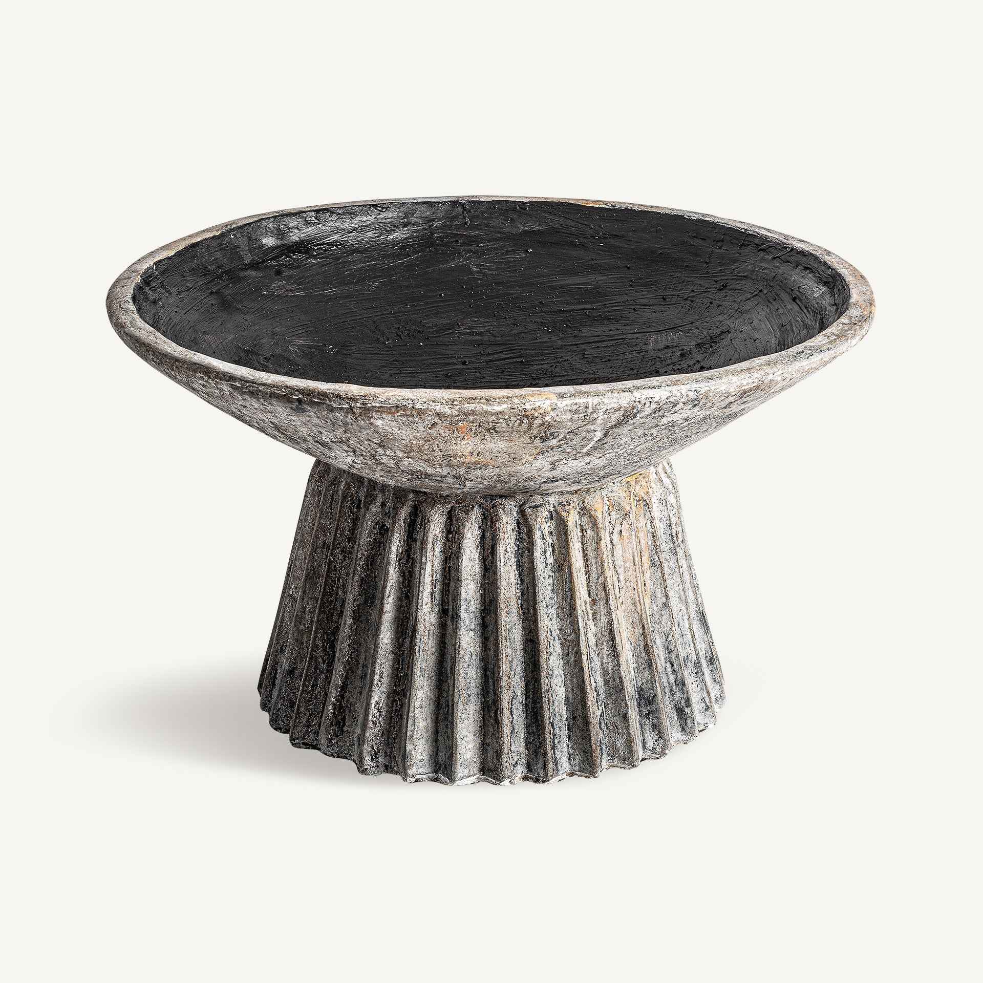 Bambua Plissé Stone vaso piante cemento pietra