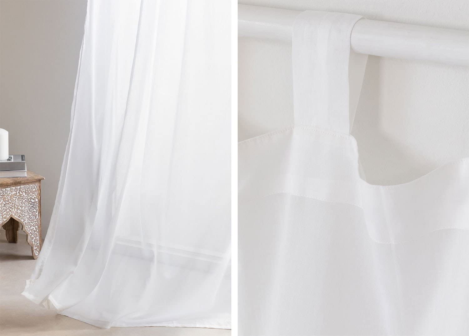 Sklum Soyler Tenda in Cotone 140x260 cm Bianca