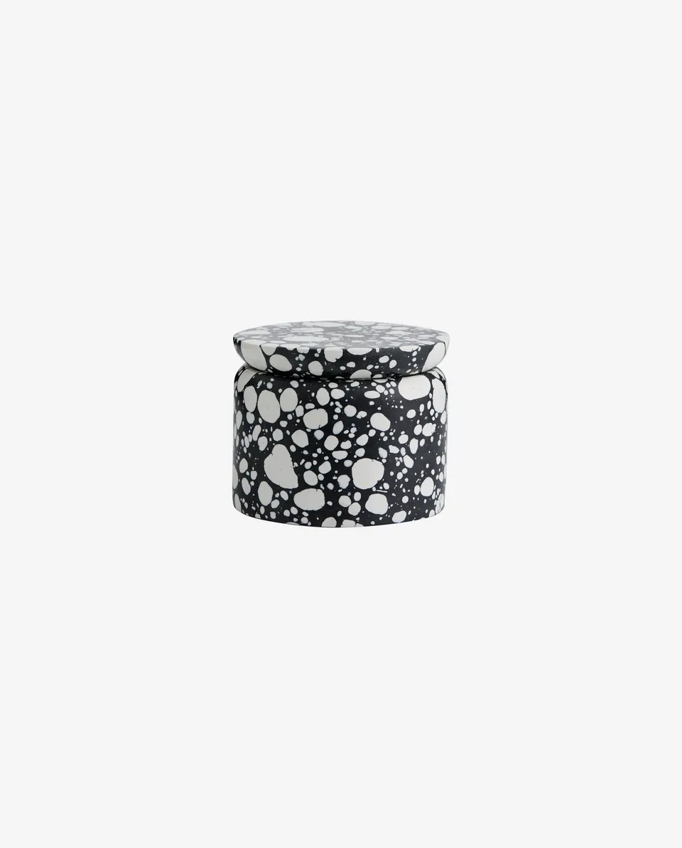 Bambua Mules S Barattolo Terrazzo Nero Bianco