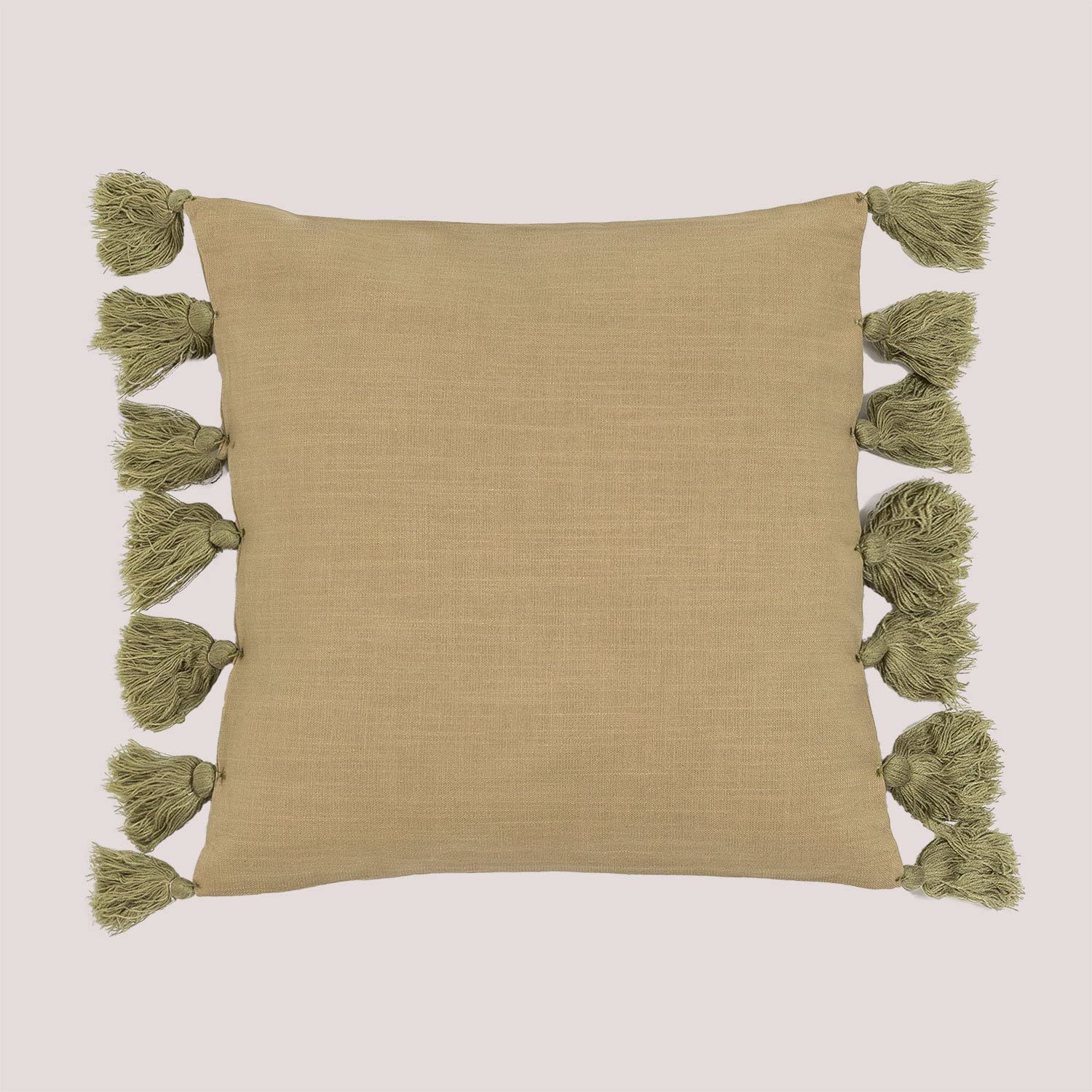 Sklum Tuis Cuscino Quadrato Cotone Verde 40x40