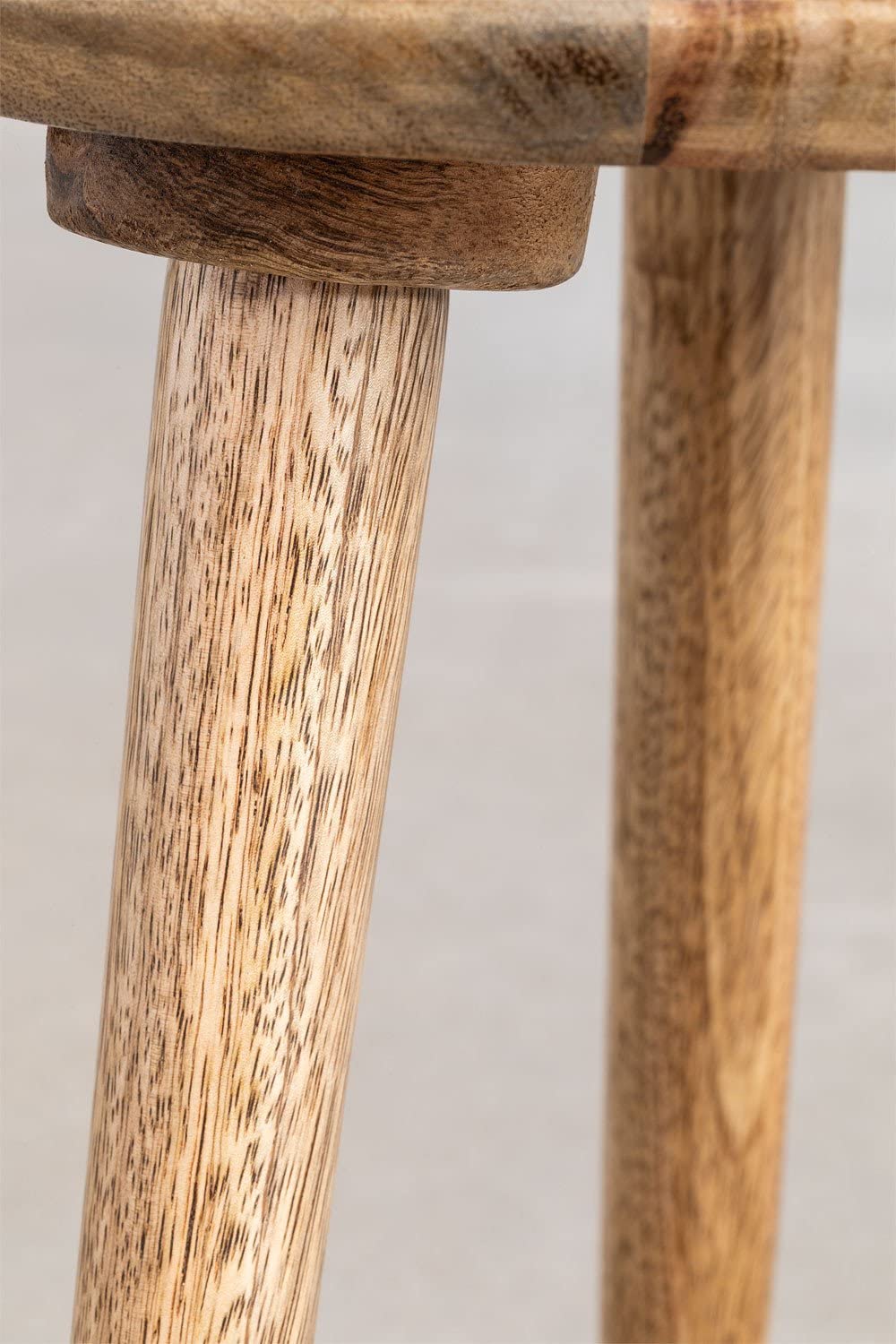 Sklum Nanup tavolino rotondo Ø30 cm legno mango