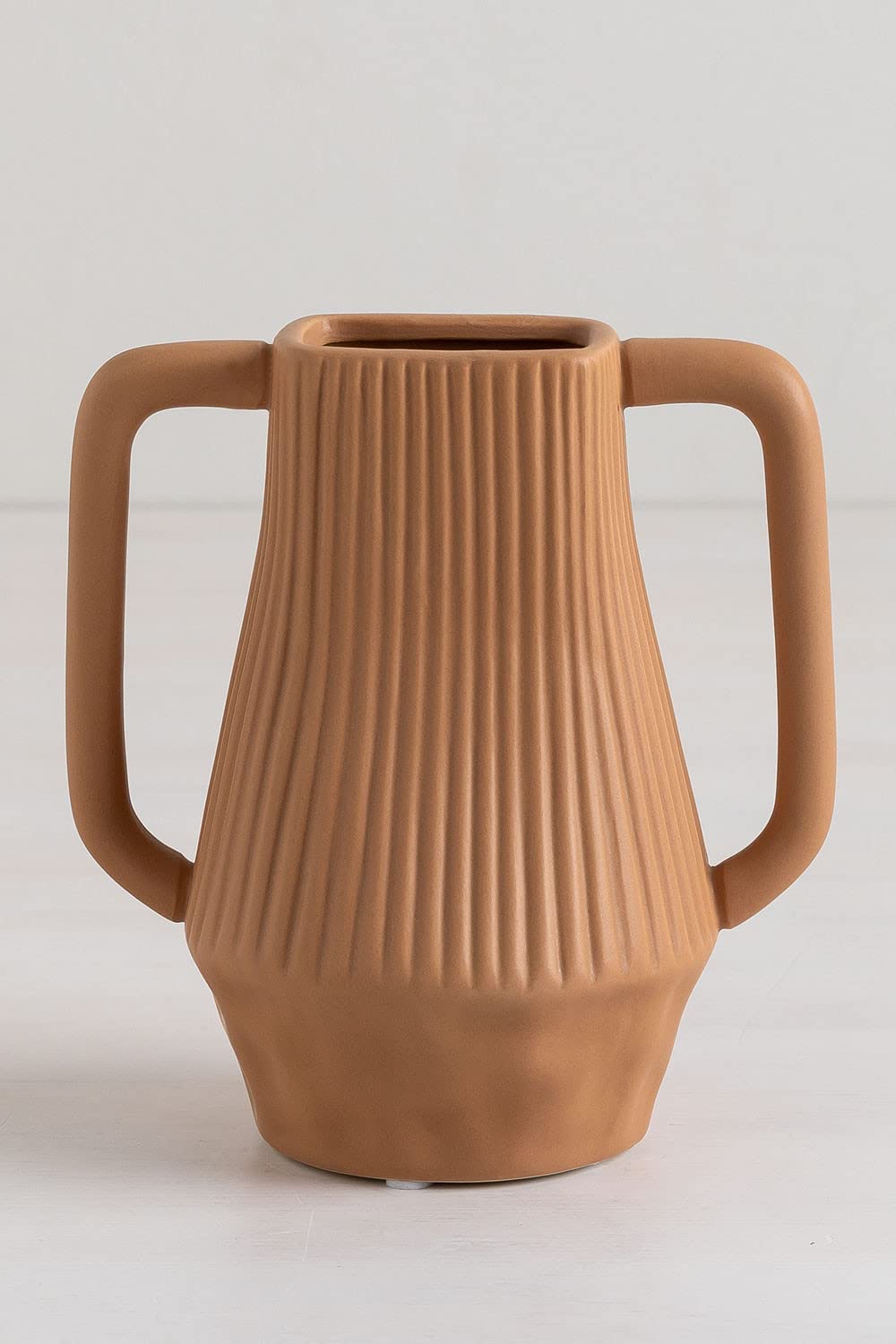 Sklum Bailey vaso ceramica arancione pesca 17 cm