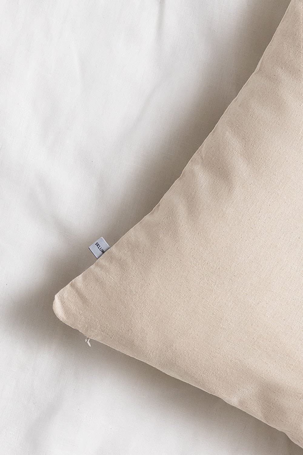 Sklum Natury Style set 2 federe cotone beige 45x45