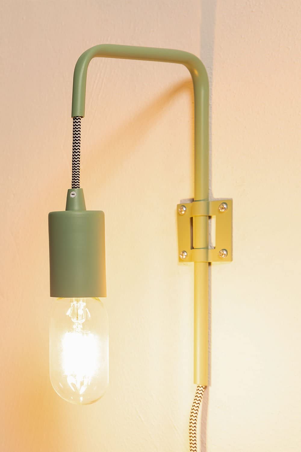 Sklum Alli Lampada da Parete Acciaio Celadon
