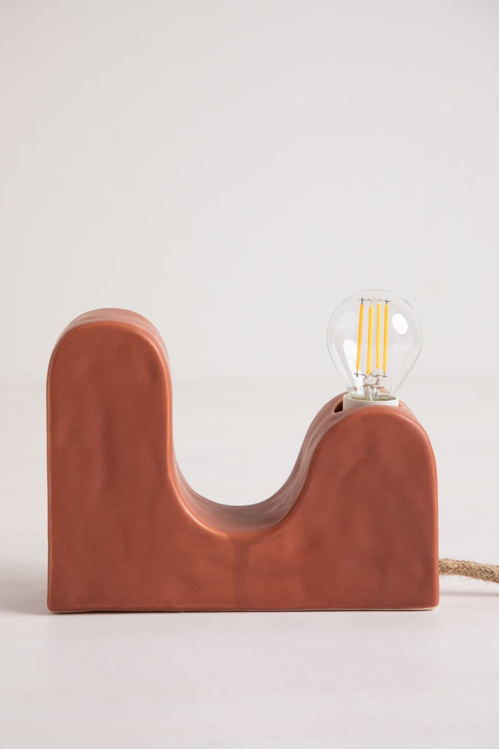 Sklum Ziro Lampada da Tavolo Ceramica Terracotta